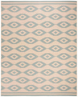 Safavieh Beach House Bhs171L Cream/Aqua Rugs.