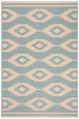 Safavieh Beach House Bhs171L Cream/Aqua Rugs.