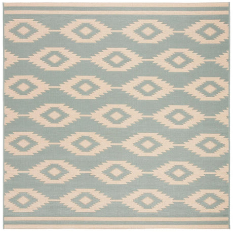 Safavieh Beach House Bhs171L Cream/Aqua Rugs.