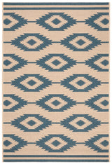 Safavieh Beach House Bhs171M Blue/Creme Rugs.