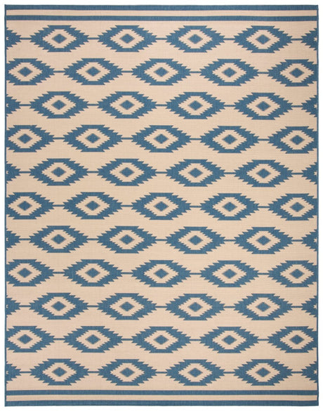 Safavieh Beach House Bhs171M Blue/Creme Rugs.