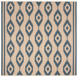 Safavieh Beach House Bhs171M Blue/Creme Rugs.