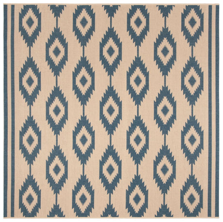 Safavieh Beach House Bhs171M Blue/Creme Rugs.