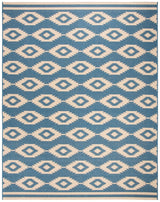 Safavieh Beach House Bhs171N Cream/Blue Rugs.