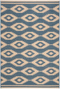 Safavieh Beach House Bhs171N Cream/Blue Rugs.