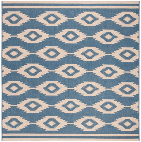 Safavieh Beach House Bhs171N Cream/Blue Rugs.