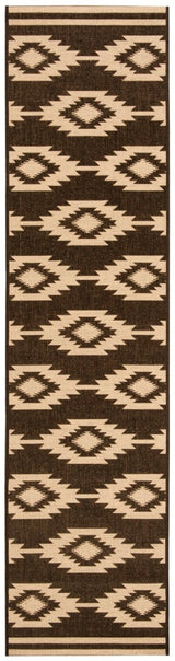 Safavieh Beach House Bhs171U Creme/Brown Rug.