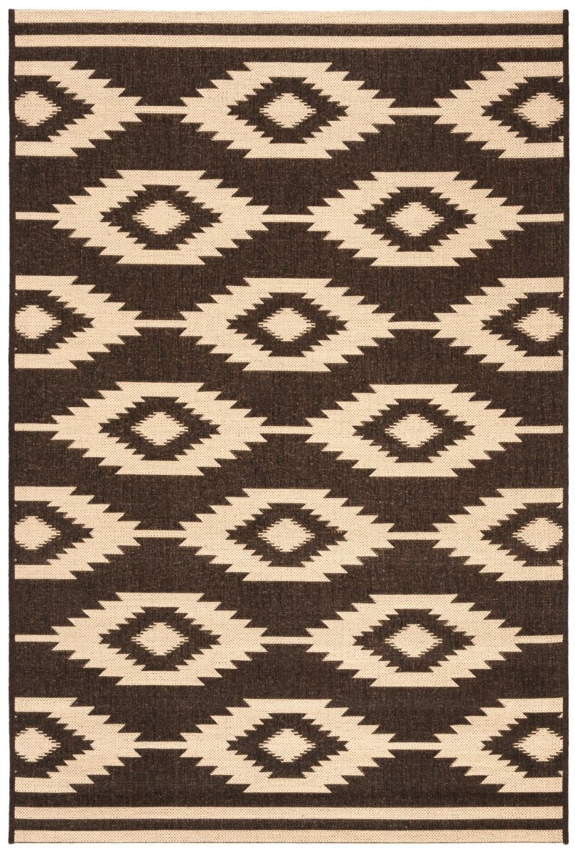 Safavieh Beach House Bhs171U Creme/Brown Rug.