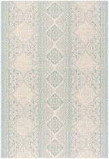 Safavieh Beach House Bhs174K Aqua/Cream Rugs.