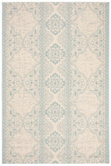 Safavieh Beach House Bhs174K Aqua/Cream Rugs.