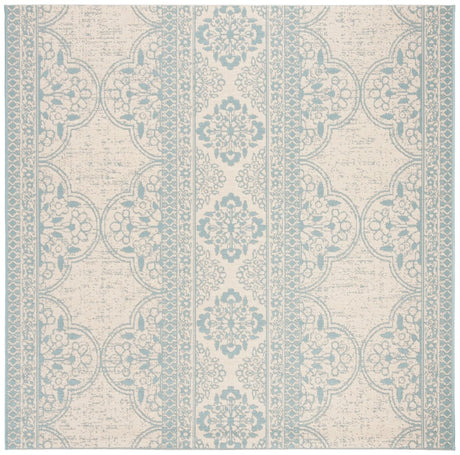 Safavieh Beach House Bhs174K Aqua/Cream Rugs.