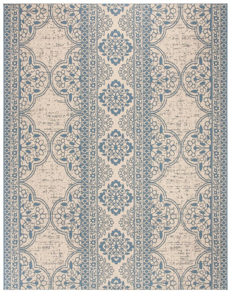 Safavieh Beach House Bhs174M Blue/Creme Rugs.