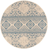 Safavieh Beach House Bhs174M Blue/Creme Rugs.