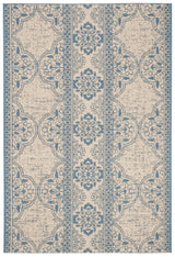 Safavieh Beach House Bhs174M Blue/Creme Rugs.