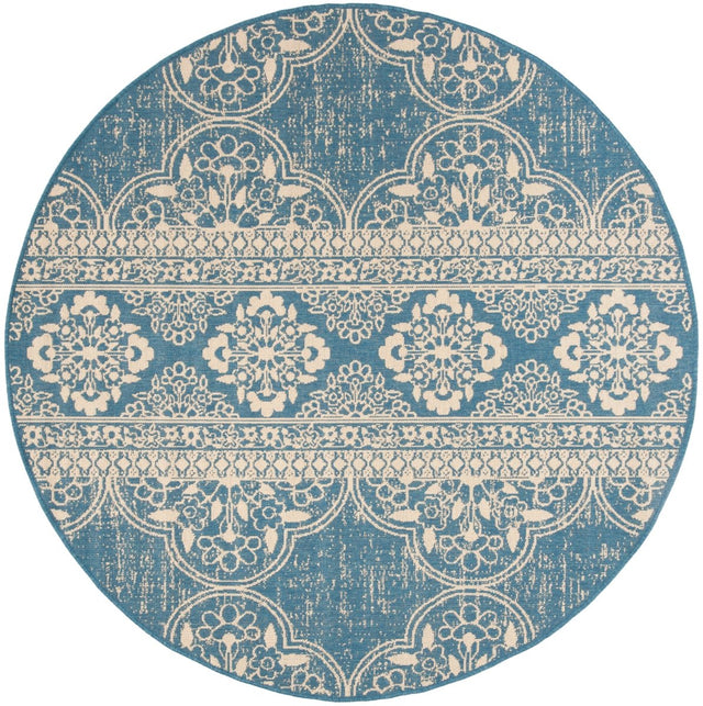 Safavieh Beach House Bhs174N Cream/Blue Rugs.