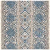 Safavieh Beach House Bhs174N Cream/Blue Rugs.