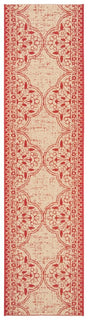 Safavieh Beach House Bhs174Q Red/Creme Rugs.