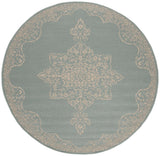 Safavieh Beach House Bhs180L Cream/Aqua Rugs.