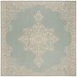 Safavieh Beach House Bhs180L Cream/Aqua Rugs.