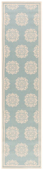 Safavieh Beach House Bhs181K Aqua/Cream Rugs.