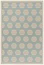 Safavieh Beach House Bhs181K Aqua/Cream Rugs.