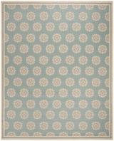 Safavieh Beach House Bhs181K Aqua/Cream Rugs.