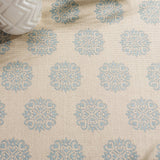 Safavieh Beach House Bhs181L Cream/Aqua Rugs.