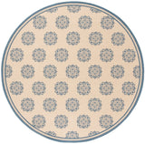 Safavieh Beach House Bhs181M Blue/Creme Rugs.