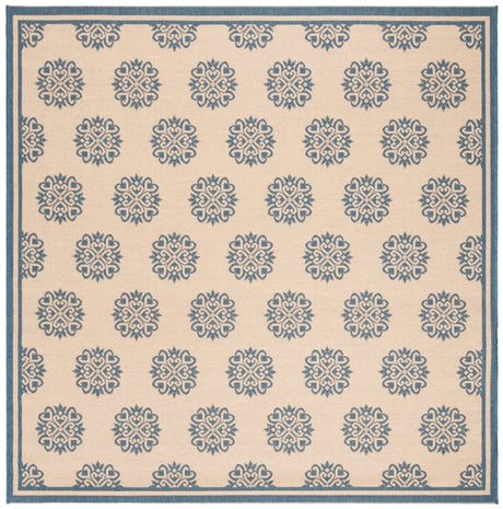 Safavieh Beach House Bhs181M Blue/Creme Rugs.