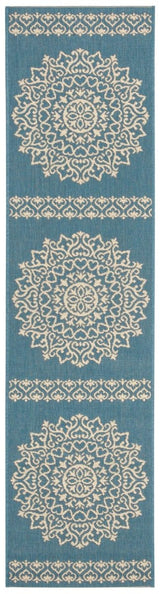 Safavieh Beach House Bhs183N Cream/Blue Rugs.