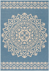 Safavieh Beach House Bhs183N Cream/Blue Rugs.