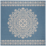 Safavieh Beach House Bhs183N Cream/Blue Rugs.