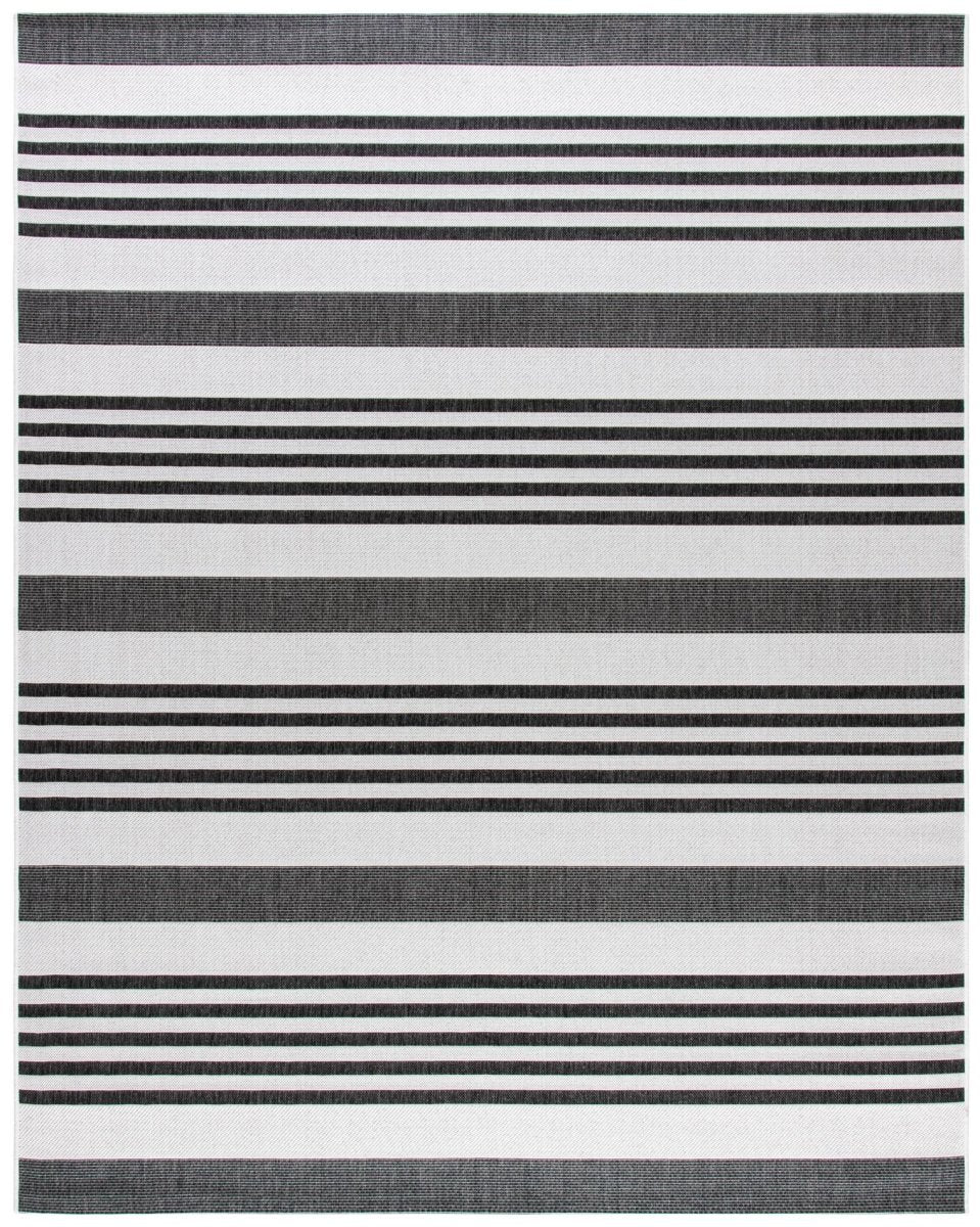 Safavieh Beach House Bhs222F Light Grey/Charcoal Rugs.