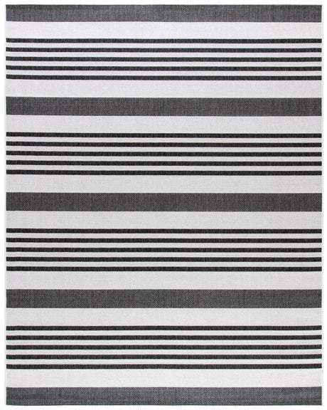 Safavieh Beach House Bhs222F Light Grey/Charcoal Rugs.