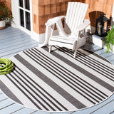 Safavieh Beach House Bhs222F Light Grey/Charcoal Rugs.