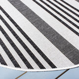 Safavieh Beach House Bhs222F Light Grey/Charcoal Rugs.