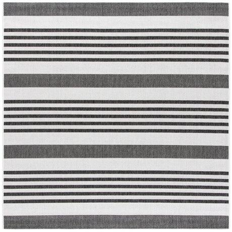 Safavieh Beach House Bhs222F Light Grey/Charcoal Rugs.