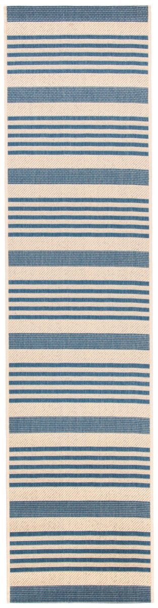 Safavieh Beach House Bhs222M Beige/Blue Rugs.