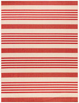 Safavieh Beach House Bhs222Q Beige/Red Rugs.