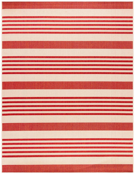 Safavieh Beach House Bhs222Q Beige/Red Rugs.