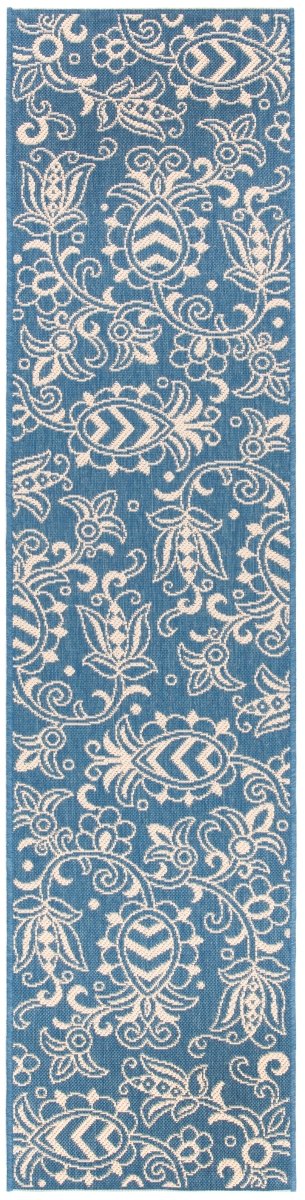 Safavieh Beach House Bhs246M Blue/Beige Rugs.