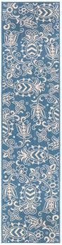 Safavieh Beach House Bhs246M Blue/Beige Rugs.