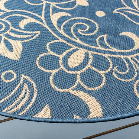 Safavieh Beach House Bhs246M Blue/Beige Rugs.