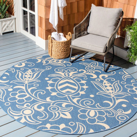 Safavieh Beach House Bhs246M Blue/Beige Rugs.