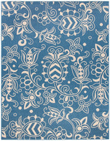 Safavieh Beach House Bhs246M Blue/Beige Rugs.