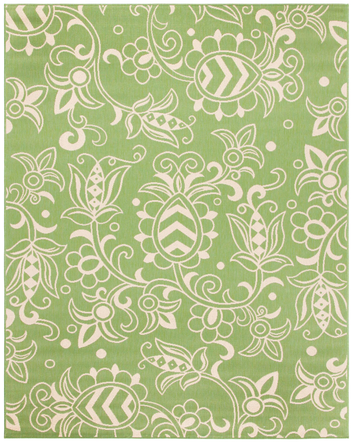 Safavieh Beach House Bhs246Y Green/Beige Rugs - Safavieh - bhs246y - 4