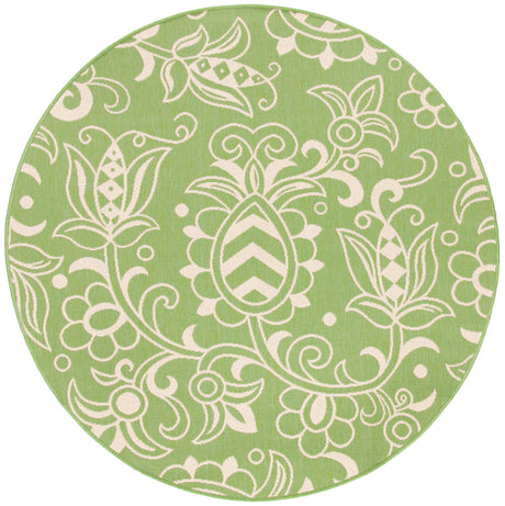 Safavieh Beach House Bhs246Y Green/Beige Rugs - Safavieh - bhs246y - 7r