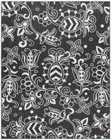 Safavieh Beach House Bhs246Z Black/Light Grey Rugs.