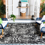 Safavieh Beach House Bhs246Z Black/Light Grey Rugs.