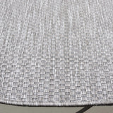 Safavieh Beach House 6'-7" x 6'-7" Rug in Grey